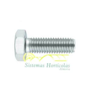 tornillo cabeza hexagonal 8x25 rosca entera pack de 100 unidades