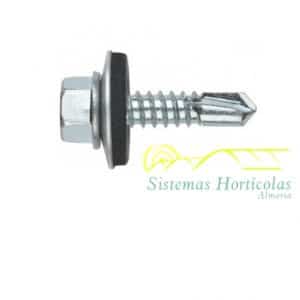 tornillo autotaladrante 5,5x50 con arandela p-16 pack de 100 unidades