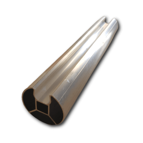 Acople para tubo aluminio banda enrollable