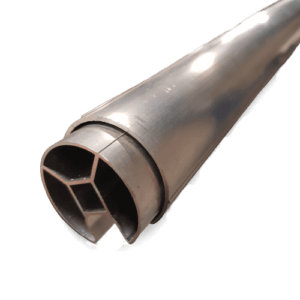Tubo aluminio banda enrollable
