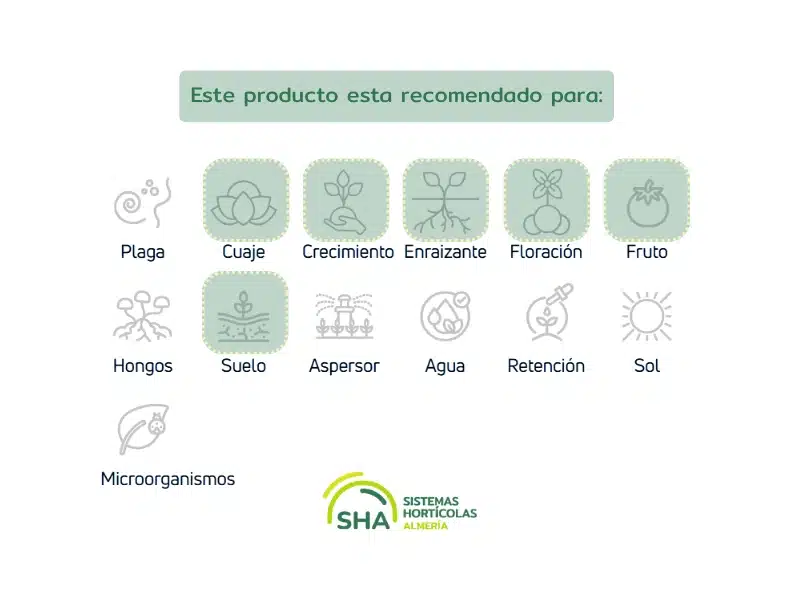 Sistemas Hortícolas Almería activador de suelo usos